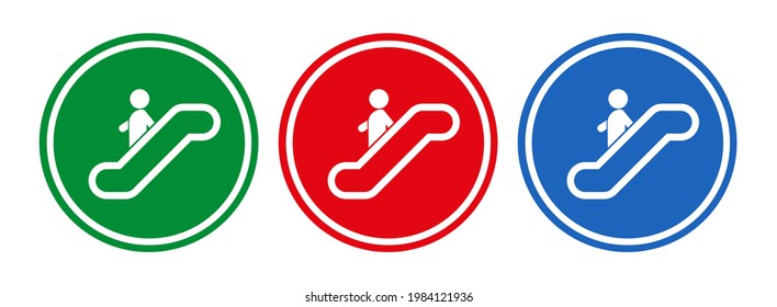 up stairs sign on white background