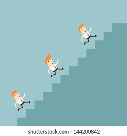 Stairs to success