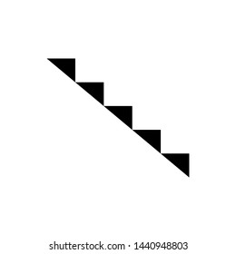 Stairs Symbol Icon Vector Design Illustration