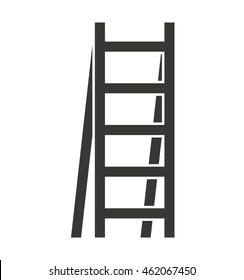stairs tool construction icon vector illustration design
