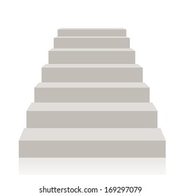 Stairs Vector. 