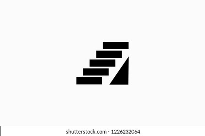 Stairs Vector Icon