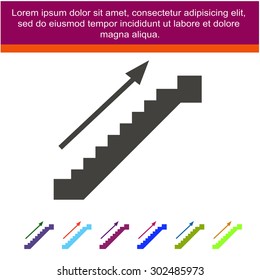 stairs - vector icon