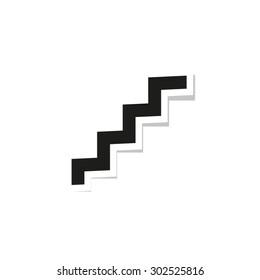  stairs - vector icon