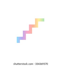 stairs  - vector icon
