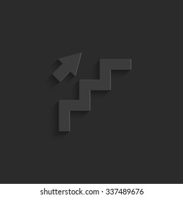 stairs - vector icon