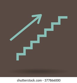 stairs - vector icon