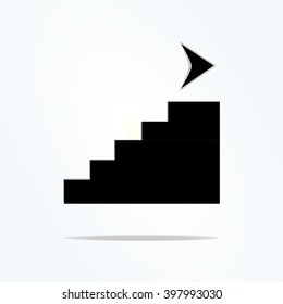 stairs - vector icon