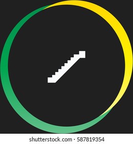 Stairs vector  icon