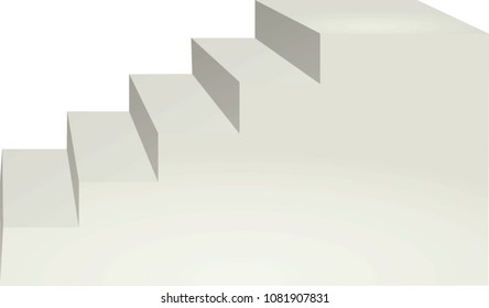 Stairs. vector illustration