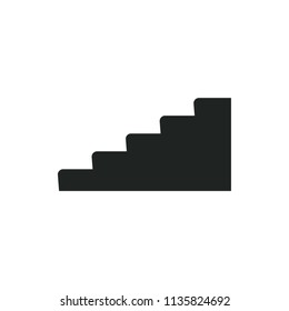 stairway vector icon
