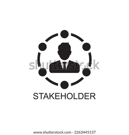 stake holder icon , business icon