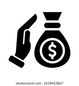 Stake Icon Element For Design