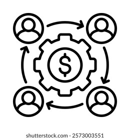 Stakeholder Icon Element For Design