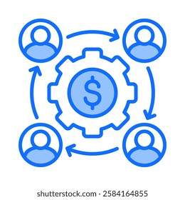 Stakeholder Icon Element For Design