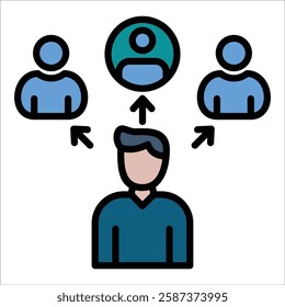 Stakeholder Icon Element For Design