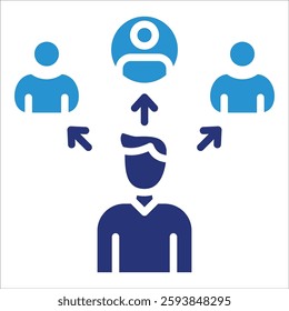 Stakeholder Icon Element For Design