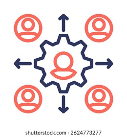 Stakeholder Icon Element For Design