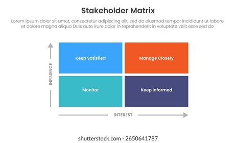 banner modelo infográfico com caixa retangular longa semelhante com linha de seta com 4 ponto para apresentação de slide vetor