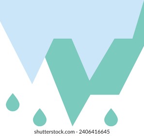 Stalactite single vector line icon