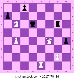 Stalemate setup in chess. Game for brain evolving