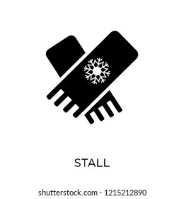 Stall icon. Stall symbol design from Winter collection. Simple element vector illustration on white background.