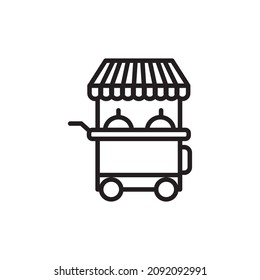 STALL icon in vector. Logotype