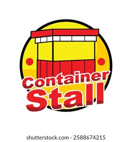 stall logo with red and yellow main color. 