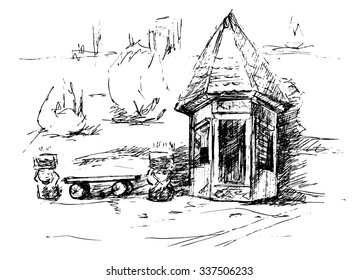 Stall sketch