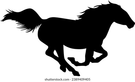 Stallion Horse Digital EPs Vector graphics File