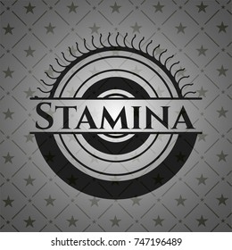 Stamina dark emblem. Retro