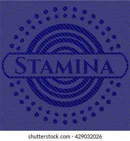 Stamina with jean texture