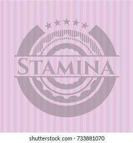 Stamina pink emblem