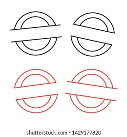 Stamp art set. Stamp grunge vector illustration. Grunge Rubber Stamp. Circle Stamps 