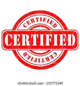 Stamp of Certified VECTOR