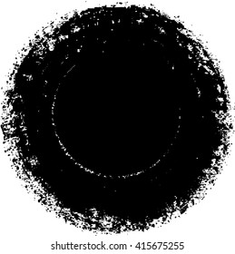 Stamp Circle Shape Vector.