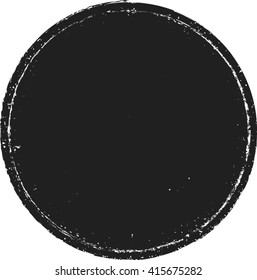 Stamp Circle Shape Vector.