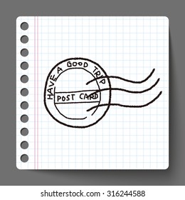 stamp doodle