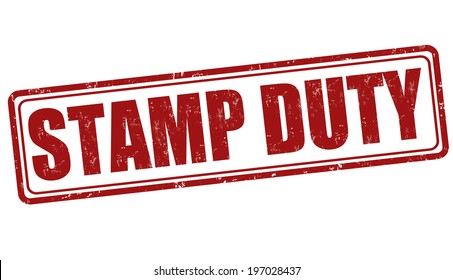 Stamp Duty Grunge Rubber Stamp On White, Vector Illustration