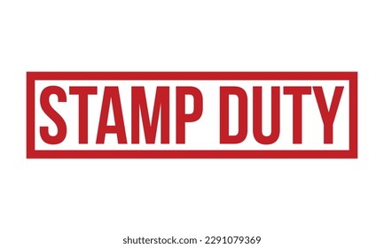 Stamp Duty Rubber Stamp Seal Vector