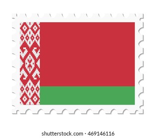 stamp flag belarus