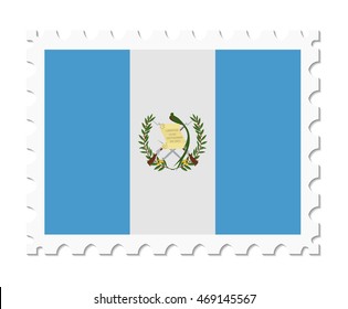 stamp flag guatemala