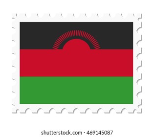 stamp flag malawi