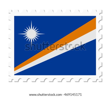 stamp flag marshall islands
