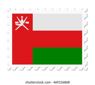 stamp flag oman