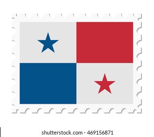 stamp flag panama