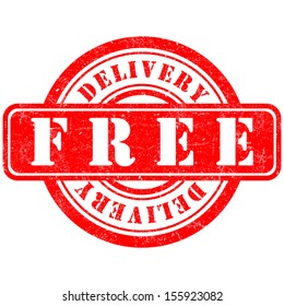 Stamp of Free delivery
