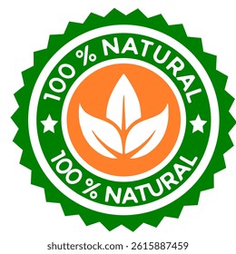 stamp with a green leaves