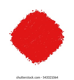Stamp Grunge Texture. Bold circle distressed background. Badge or insignia element. Logos, Icons or Label template. Empty circular design element. EPS10 vector.