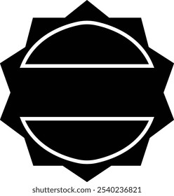 Stamp icon, blank circle label stamp. Empty rubber  icons. Black round stamp border template graphic design elements, Approval stamp, imprint. Stamper, watermark. Ink pad sign. logotype,